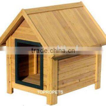 wood dog house