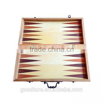 Wooden Folding Portable Chess Set 3 In 1 Chess Game With King Height 3 Inch photo-6