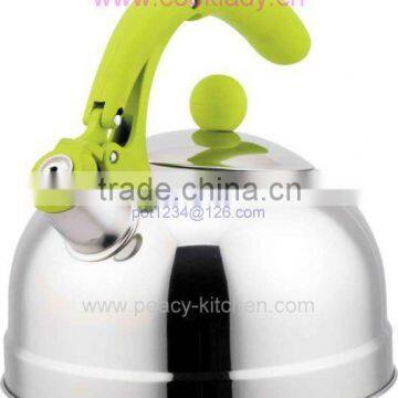 3.0litre stainless steel whistling kettle(water kettle,tea kettle,tea pot,teapot,cookware set),