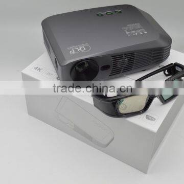 Built-in Wifi DLP Style Smart 3D 4K Projector for Home Theater With CE Rohs Certification photo-3