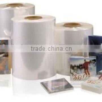 15 micron pof shrin film center folded for packing