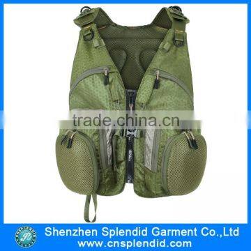 fishing garment men's outdoor fishing clothing multi-pocket fishing vests for men