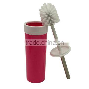 Modern long handle ROSE toilet brush with holders