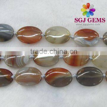 15x20 oval shape botswana agate,wholesale agate beads