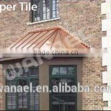 Luxury OEM new commercial copper shingles