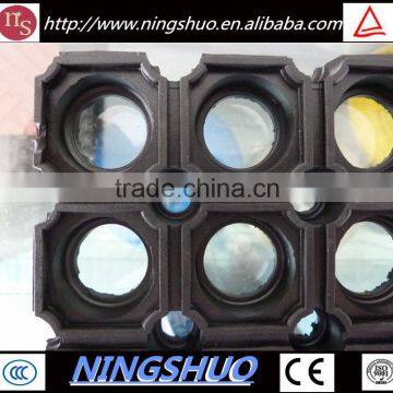 Commercial use anti slip anti fatigue rubber drainage mat for boat