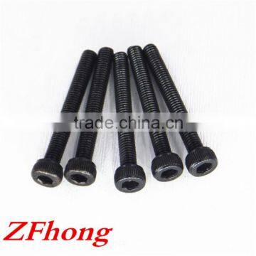 M1.4 - M20 12.9 Grade High Strength Carbon Steel Black Oxide Cap Head Hex Socket Machine Screw