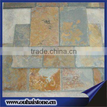 2013 Hot Sale High Quality Natural Slate Sale Rusty Roofing Slate