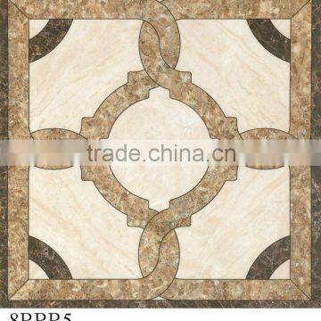 Microcrystal Flower Pattern Ceramic Tile Floor Carpet photo-2