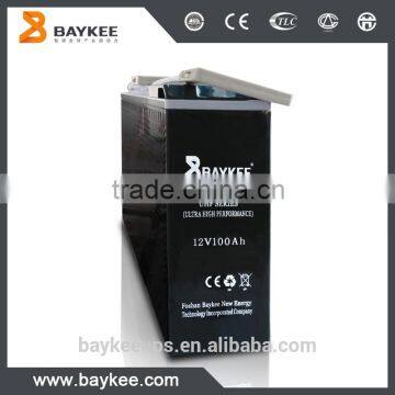 Baykee UHP 12v solar gel battery 12v 100ah battery