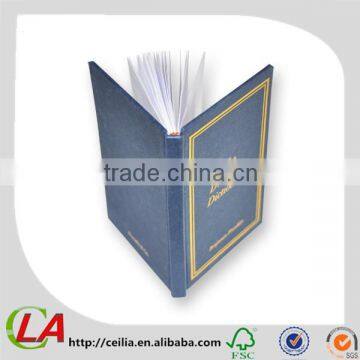 Hot Stamping Hard Cover with Offset Paper Printed Book