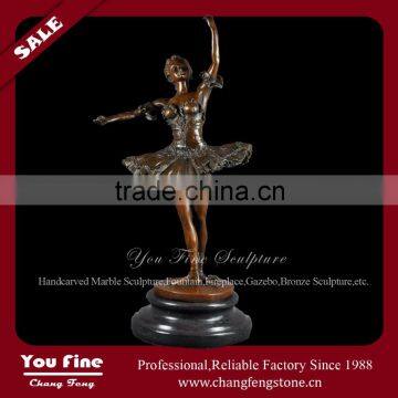 Hot Sale Bronze Ballerina Life Size Bronze Sculpture