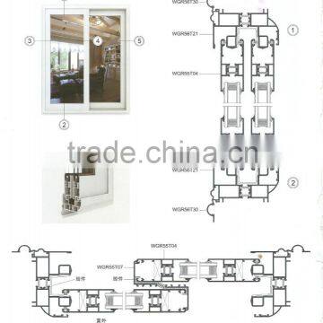 High quality aluminium sliding casement window TFFC-20