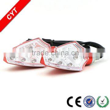 12V red Shell Motorcycle led turn signal light guangzhou led light