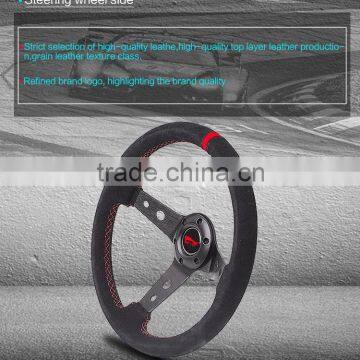 China Manufacturer of Customized Logo Racing steering wheel