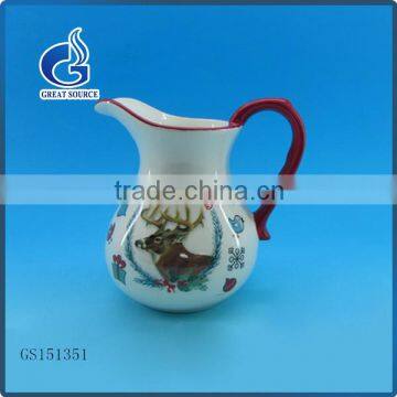 Cheap Ceramic Christmas Butter Dish With Lid photo-4