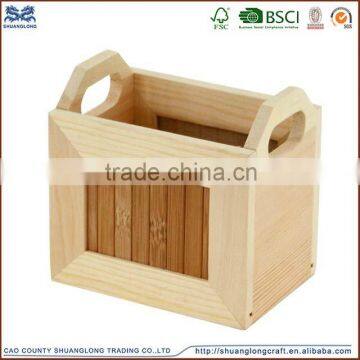 Simple Design Wooden Storage Boxes, High Quality Home Decorative Storage Box