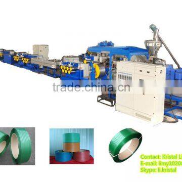 PET packing strap production line