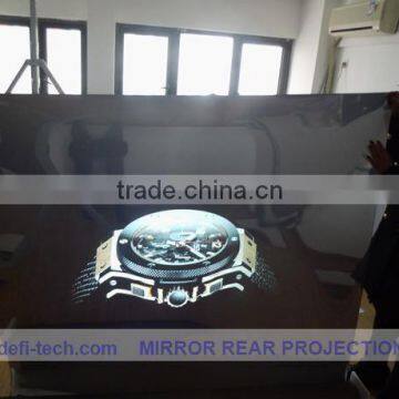 self adhesive front projection film for Tradeshow displays