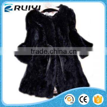 women winter faux fur long style coat. winter clothing for ladies