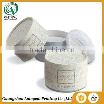 Professional Small Custom Printing Rolled Edge Cylindrical Gift Packaging Boxes Round for Soap photo-2