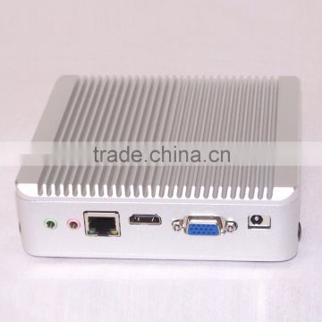 cheap computer towers Intel Core i3 5005u 12V X86 Windows 8 Barebone Desktop Linux Server Fanless i3 WiFi HDMI VGA 1080P