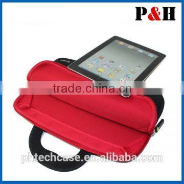 2015 top sells neoprene sleeve tablet case with customized