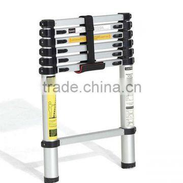 Hotsales!! 7 steps aluminum step folding ladder/ aluminum telescopic ladder