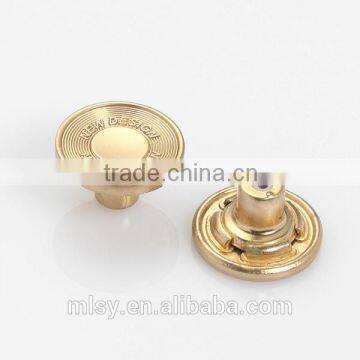 China Button Factory Bulk Buttons Gold Jacket Metal Buttons photo-3