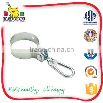 galvanised round metal swing hook