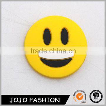 Soft novetly custom pvc rubber plastic brooch