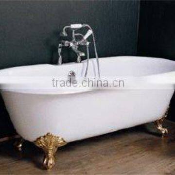 classical cast iron bathtub