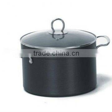 Aluminum Hard Anodized Cooking Pot/Cookware for Induction Cooker