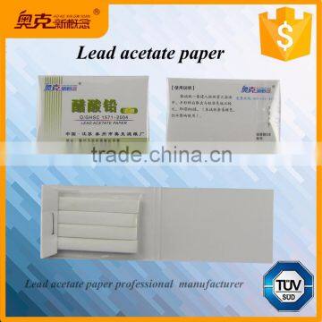 Factory production and sales Lead acetate paper / strips