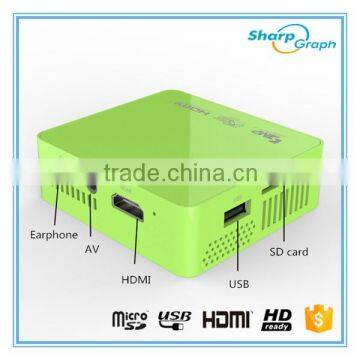 In Stock!!! 2016 High Quality 800 Lumens Cheap Mini Native HD LED USB DLP Projector UC50 1080P 3D Micro Hologram Projector photo-3