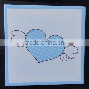 Foot/Finger Print Stretched Canvas photo-2