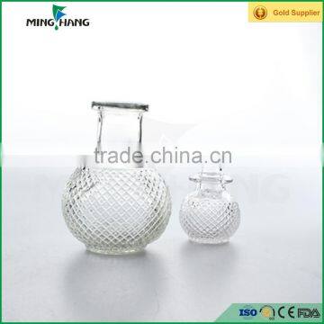 250ml Liquor Glass Bottle With Glass Cap photo-4