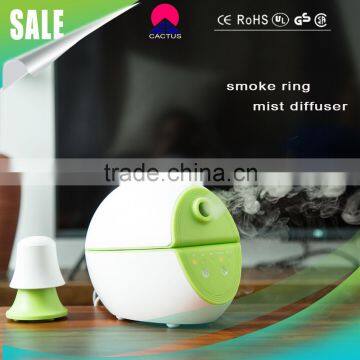 2015 best ultrsonic electric oil diffuser, new technology for smoke ring mist oil diffuser