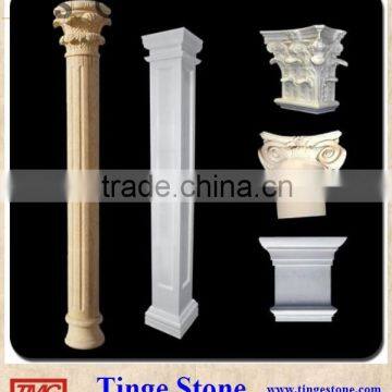 Good Quality Best Selling Polished Travertine Columns