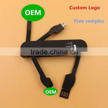 SYS high quality 3 way usb date cable