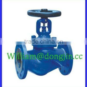 DIN Cast iron bellows globe valve/Stop valve pn16