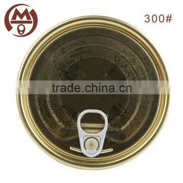 300# round full open tin can easy open end manufacturer