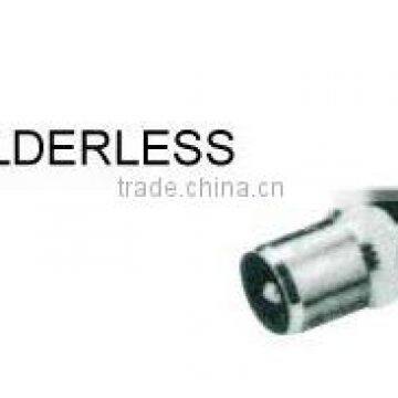 PAL MALE SOLDRLESS PLUG
