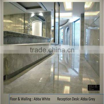 factory 20mm thickness 36''x36'' Polished Marble Tiles for abba white marble flooring tiles