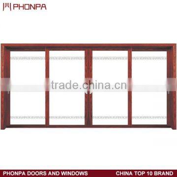 Sliding glass door, tempered glass price, aluminum window and door