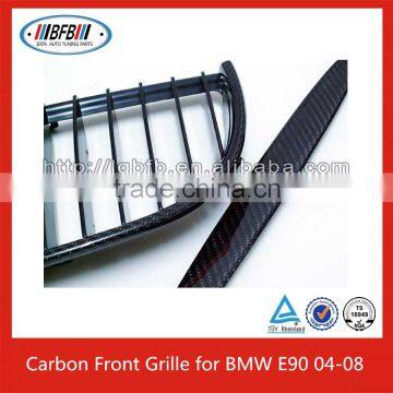 Euro Style Replacement Carbon Black Front Grille For BMW E90 04-08 Pre-facelift 3 Series photo-5