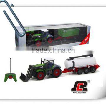 1:28 RC Farm Tractor wholesale diecast car with good quality and license RoHS