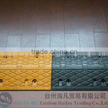 500*320*40mm Rubber Speed Bump Used in Intersection/durable Reflective Speed Bump for Crossroads/protable Speed Hump photo-2
