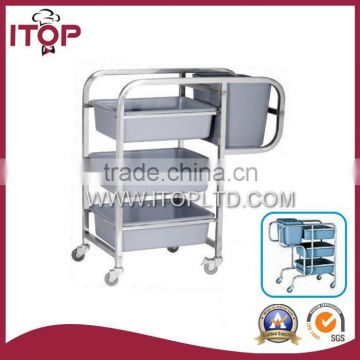 Stainless Steel Clearing Trolley