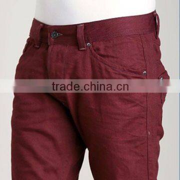 2015 Latest Hot Sale Style Pants Men Fashion Jeans Colored Jeans Mens Red JXQ501 photo-6